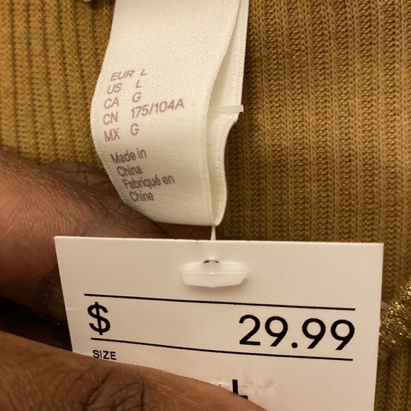 NWTS Ribbed Short Sleeves Dress - Picture 3 of 3